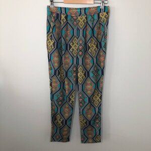 Mara Hoffman Lightweight  Bold Pattern Pants Size 4